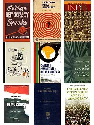 Indian Democracy (Set of 9 Books)