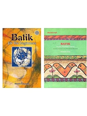 2 Books on Batik Art