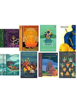 14 Books on Puranas Published by Penguin (Translated by Bibek Debroy)