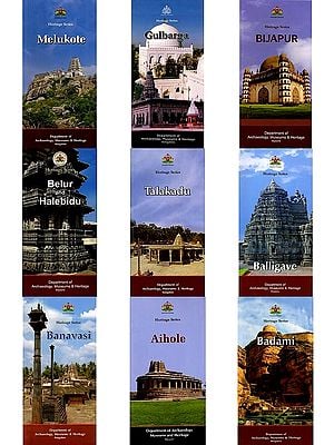Heritage Series Set of Guide Books for Karnataka (Set of 9 Books)