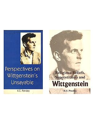 Studies on Wittgenstein by K C Pandey (Set of 2 Books)