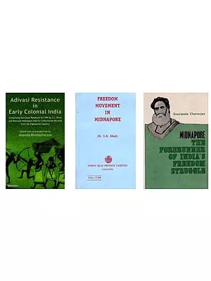 Freedom Struggle in Midnapore (Set of 3 Books)