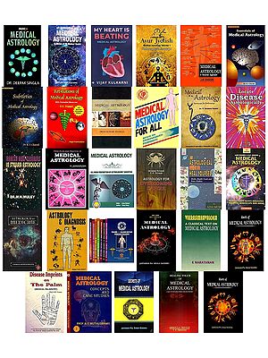 Books on Medical Astrology (Set of 37 Books)