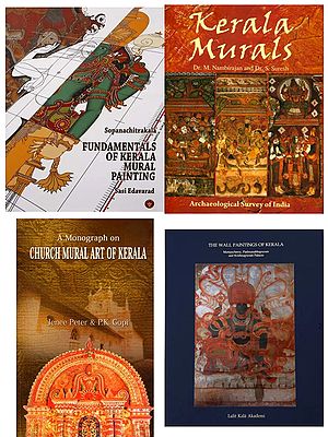 4 Books on the Mural Traditions of Kerala