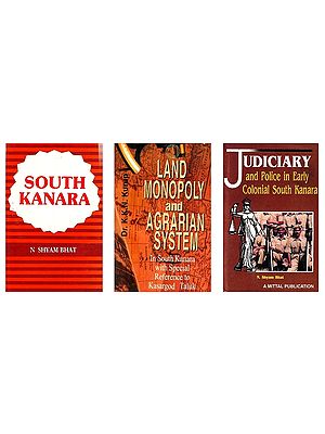 History of South Kanara (Set of 3 Books)