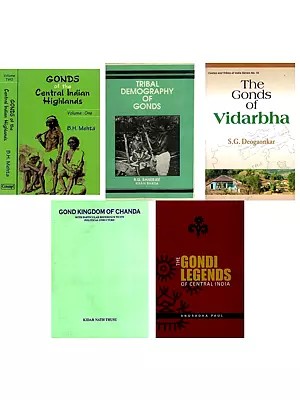 History and Culture of the Gond Tribe (Set of 6 Books)