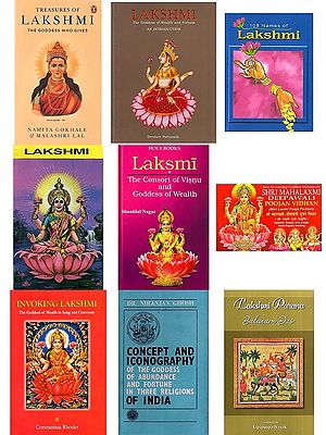 Books on Goddess Lakshmi (Set of 9 Books)