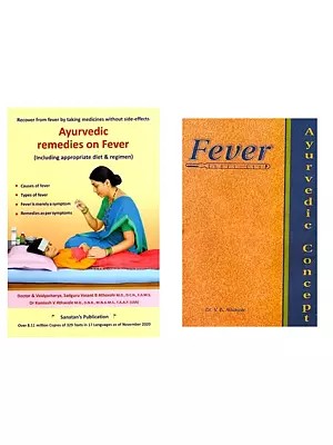 Causes and Treatment of Fever in Ayurveda (Set of 2 Books)