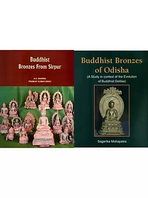 Buddhist Bronze Statues (Set of 2 Books)
