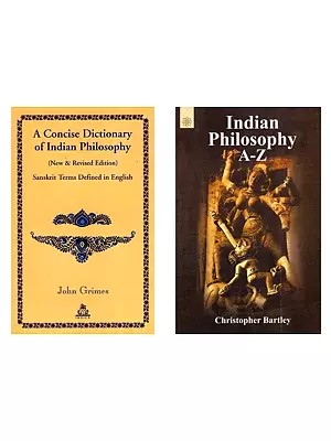 Two Dictionaries of Indian Philosophy (Set of 2 Books)