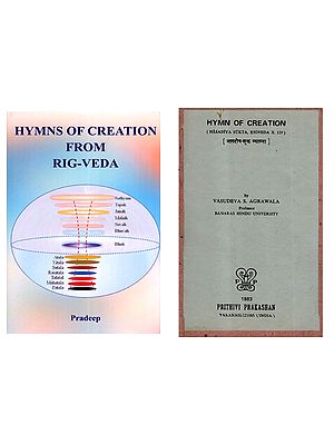 Hymns of creation in the Rigveda (Set of 2 Books)
