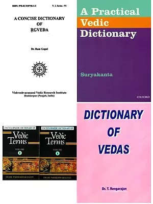 Dictionaries of the Vedas (Set of 5 Books)