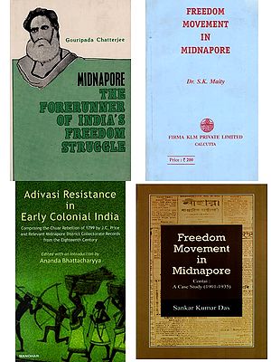 Freedom Struggle in Midnapore (Set of 4 Books)