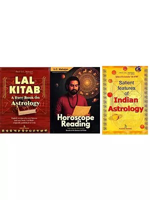 Astrological Works of Prof. U C Mahajan (Set of 3 Books)