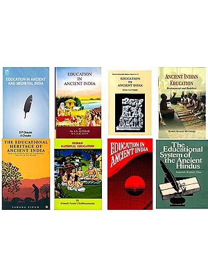 Ancient Indian Education (Set of 8 Books)