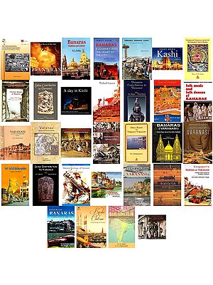 Books on Shiva's City Varanasi: Kashi (Set of 33 Books)