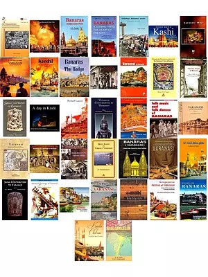 Books on Shiva's City Varanasi: Kashi (Set of 38 Books)