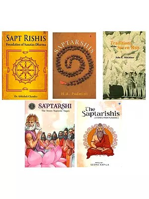 Saptarishis: The Seven Seers (Rishis)- Set of 5 Books