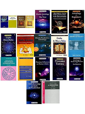 Astrological Works of B. V. Raman (Set of 20 Books)