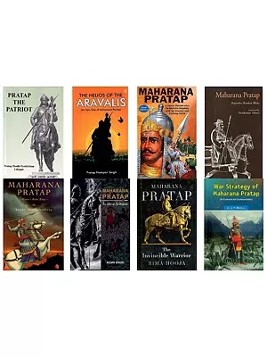 Books on Maharana Pratap  (Set of 8 Books)