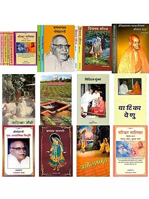 Bhakti Rasa Books by Shri Radheshyam Banka in Hindi (Set of 21 Books)