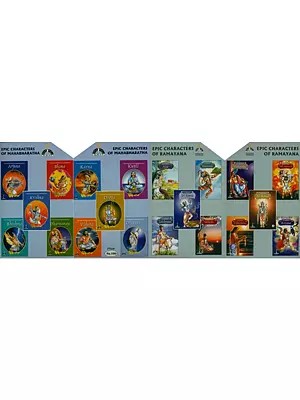 Epic Characters of Ramayana and Mahabharata (Set of 20 Books)