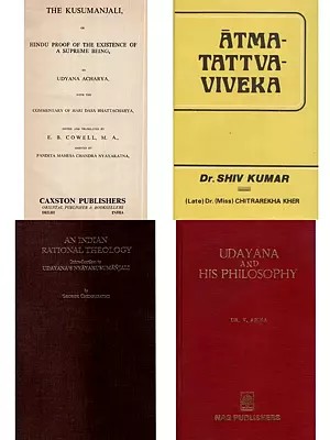 Udayana: His Works and Studies (Set of 4 Books)