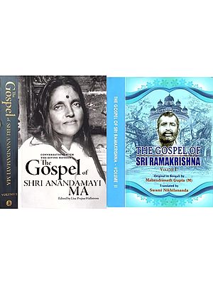 The Gospel of Shri Anandamayi Ma and The Gospel of Sri Ramakrishna (Two Spiritual Classics) (Set of 4 Books)