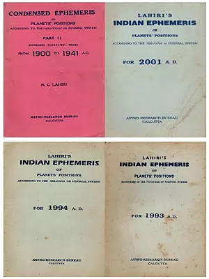Astrological works of Nirmal Chandra Lahiri (Set of 4 Books)