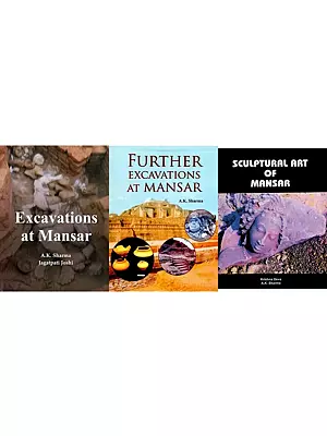 Archaeological Treasures of Mansar (Set of 3 Books)