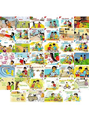 NCERT Barkha Series Level 1 to 4 Story Books for Children (Set of 40 Books)