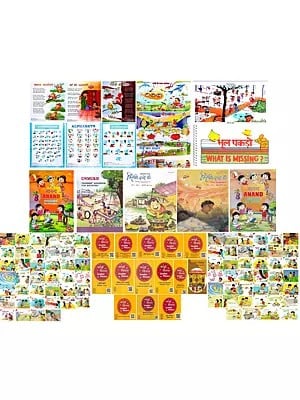 Jaadui Pitara: Learning-Teaching Material for the Foundational Stage (Set of 98 Books: 2 Spiral Bounding and 9 Posters with User Manual)