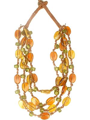 Glass Beads Necklace