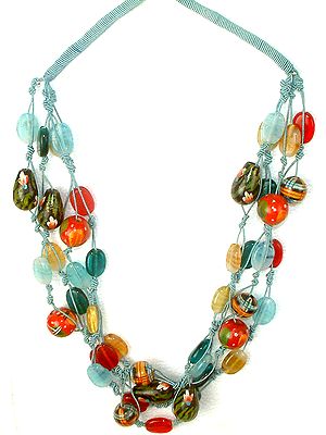 Glass Beads Necklace