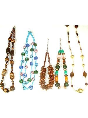 Lot of Five Necklaces