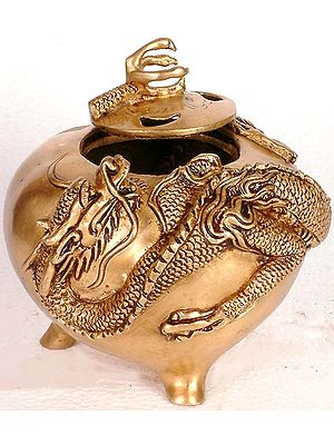 Chinese Dragon Pot