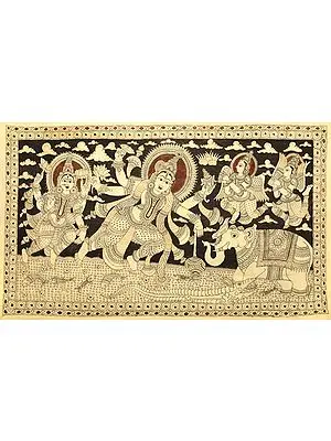 Gajendra-Moksha: Redemption of the Elephant King (Super Large Size)