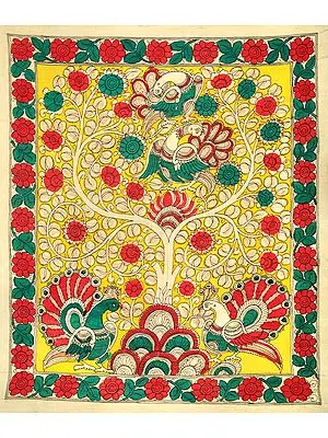 Peacocks And the Life-Giving Tree