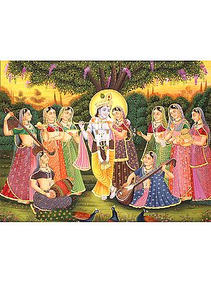 A Divine Musical Concert at Vrindavan