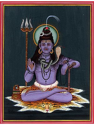Blessing Shiva