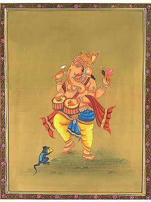 Ganesha As Drummer (Musical Ganesha Series)