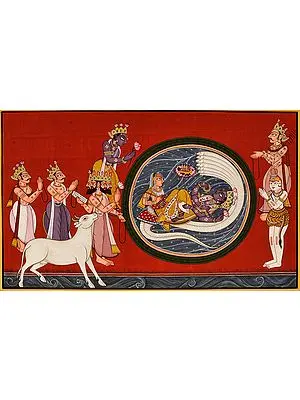 An Episode From The Beginning Of The Bhagavat