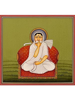 A Jain Sadhavi from Svetambara Sect