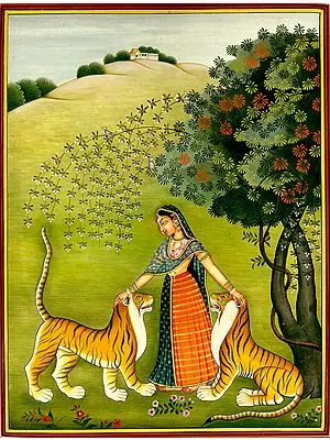 Ragini Sehuti with Tigers