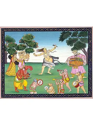 Lord Shiva in Ecstatic Dance