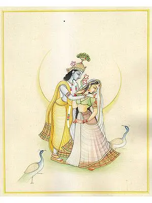 Lord Krishna with Radha