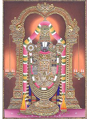 The Holy Image of Tirupati Balaji