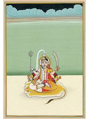 Brahma with Saraswati, Vishnu with Lakshmi