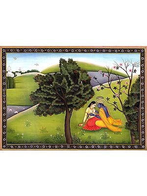 Krishna Paints Radha's …