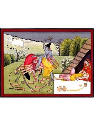 Parashurama Killing Kartaveerya